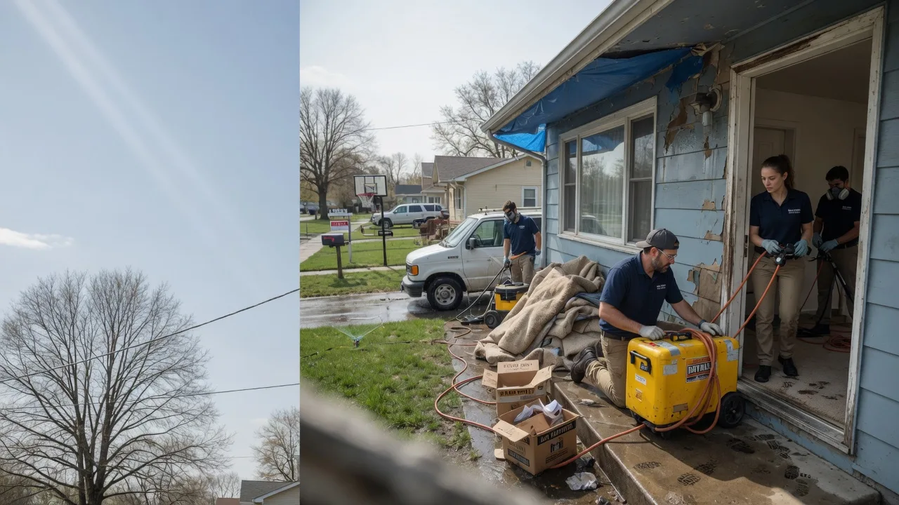 Basement Flood Cleanup in Rhinelander, WI near me